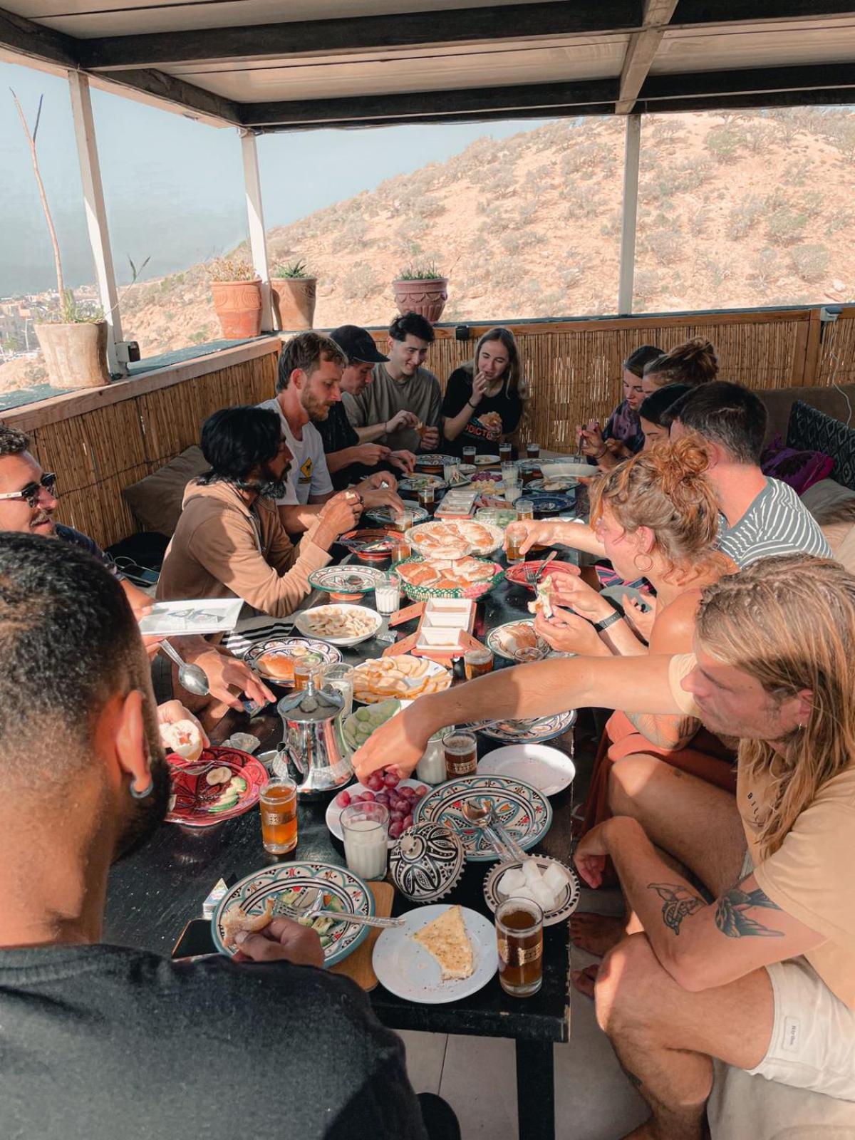 Tafoukt Surf Hostel Taghazout Exteriör bild